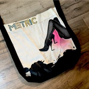 Metric (band) - Live it Out - crossbody tote